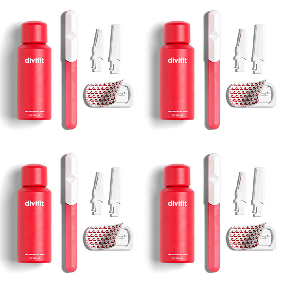 Hair ldentifier Spray &Dermaplaning Razor Kit -Reveal Peach Fuzz for Smooth,Radiant Skin