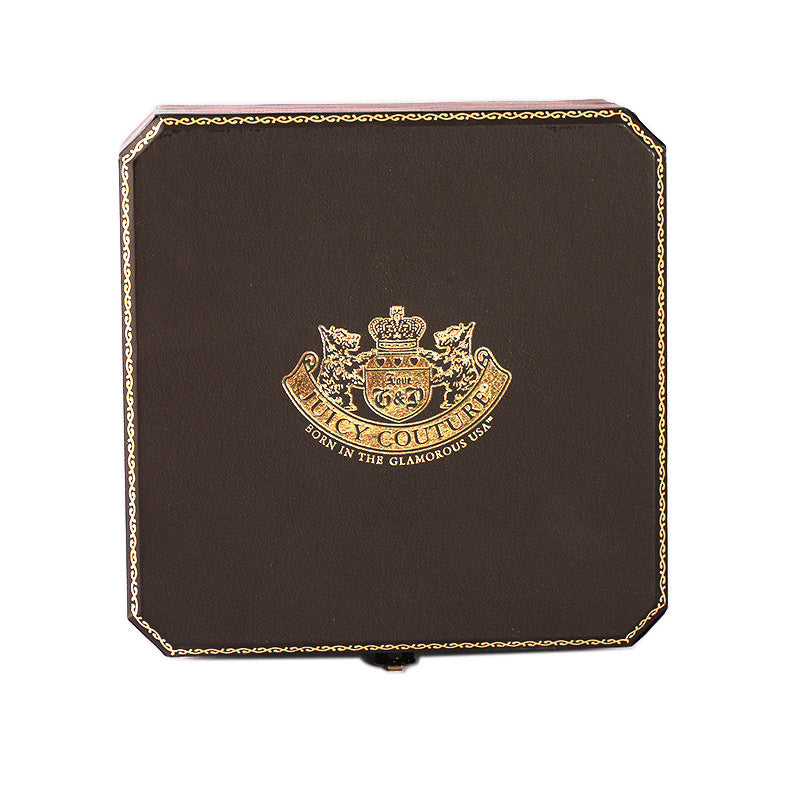 Enamel glazed three-dimensional Polaroid movable camera pendant high-end necklace